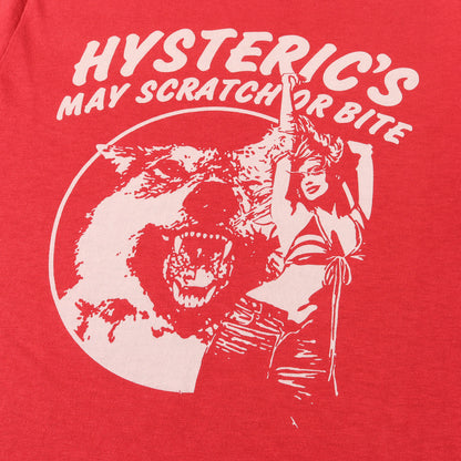 MAY SCRATCH OR BITE Tシャツ