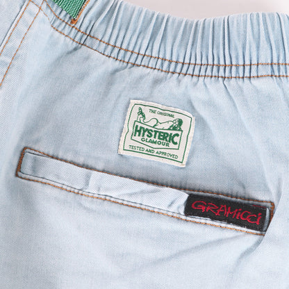 × GRAMICCI ストレッチデニム ニューナロー ショート パンツ (NN-SHORTS)