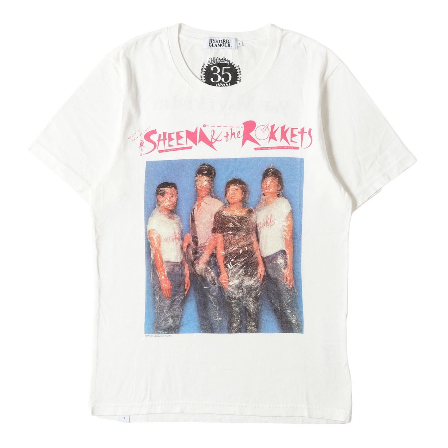 × Sheena & the Rokkets フォトグラフィック バンド Tシャツ