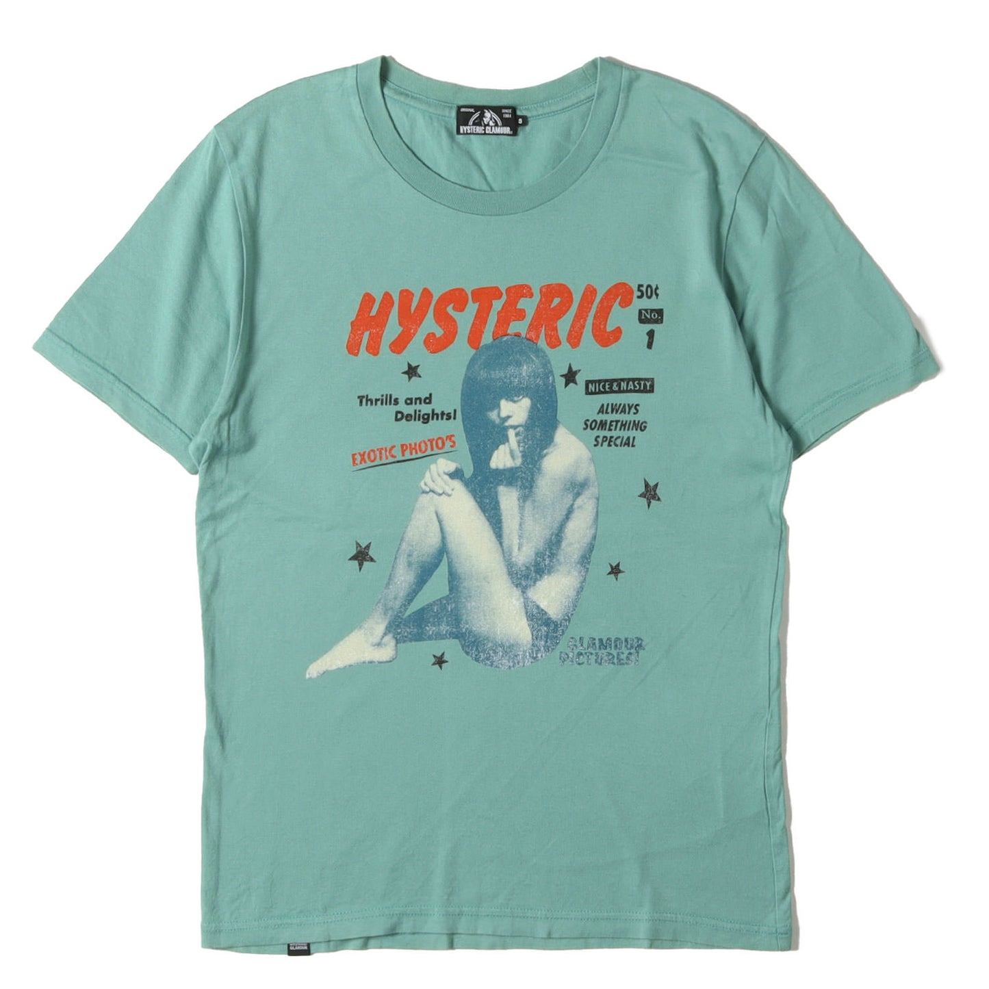 EXOTIC PHOTOS ガール プリント Tシャツ