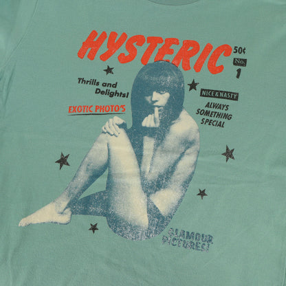 EXOTIC PHOTOS ガール プリント Tシャツ