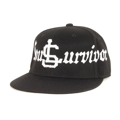 25AW × STUDIO33 ロゴ刺繍 ポリツイル キャップ (BASEBALL CAP "SOUL SURVIVOR" feat. STUDIO33 252LM-AC03)