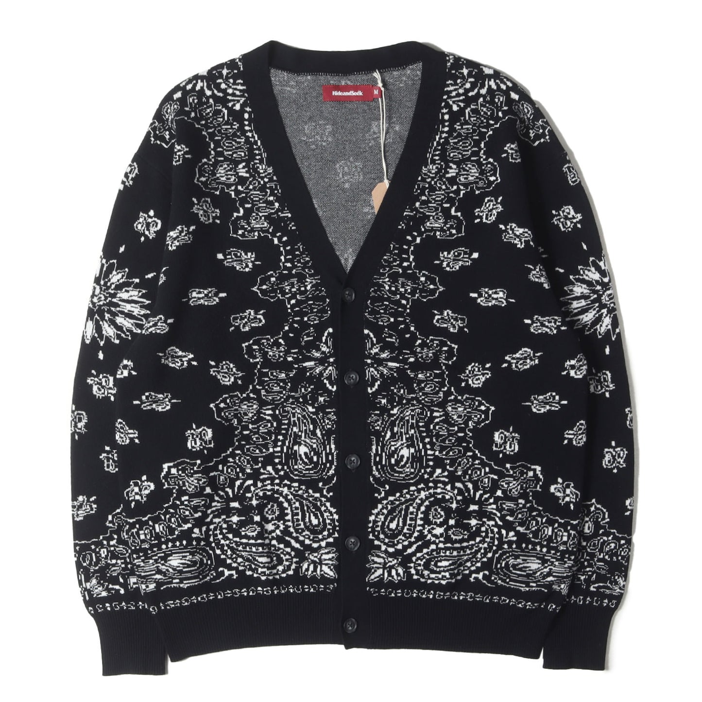 24AW バンダナ コットン ニット カーディガン (Bandana Cardigan HC-1006234)