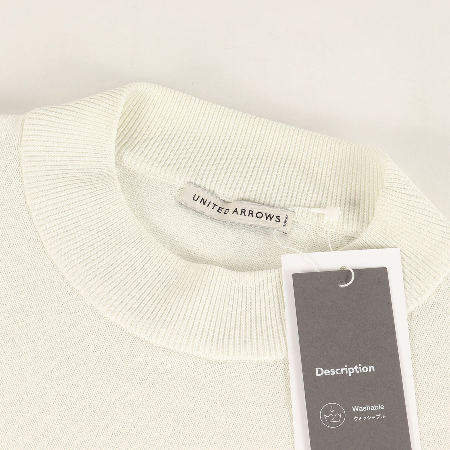 25AW モックネック ニット セーター (Mock NeckKNIT UA COZY Washable 1113-1-995200)