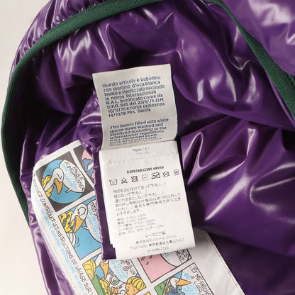 デカワッペン 刺繍 フーデッド ダウンベスト (LORENT D20914333385 68950) / Genius 1952