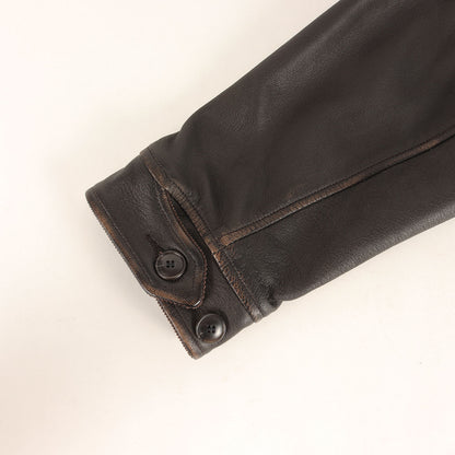 25SS ディアスキン コサック ジャケット (PATINA DEERSKIN COSSAK JACKET 251OJ-JK11)