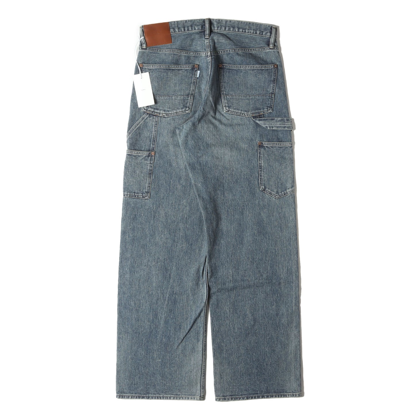 24SS フェイデッド ダブルニー デニム ペインターパンツ (FADED PAINTER DOUBLE KNEE TROUSERS 2411300405)