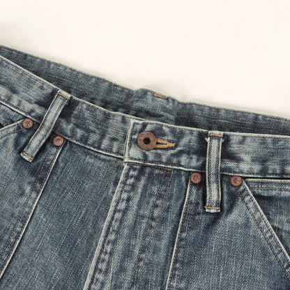 24SS フェイデッド ダブルニー デニム ペインターパンツ (FADED PAINTER DOUBLE KNEE TROUSERS 2411300405)