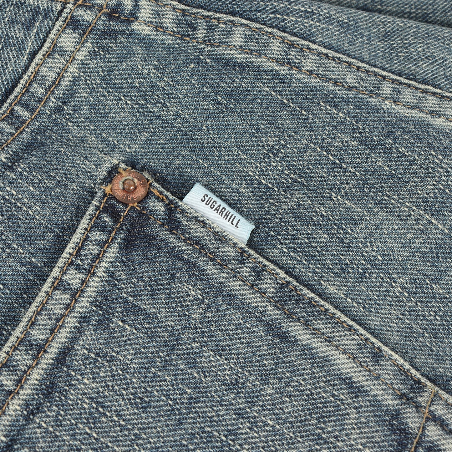 24SS フェイデッド ダブルニー デニム ペインターパンツ (FADED PAINTER DOUBLE KNEE TROUSERS 2411300405)