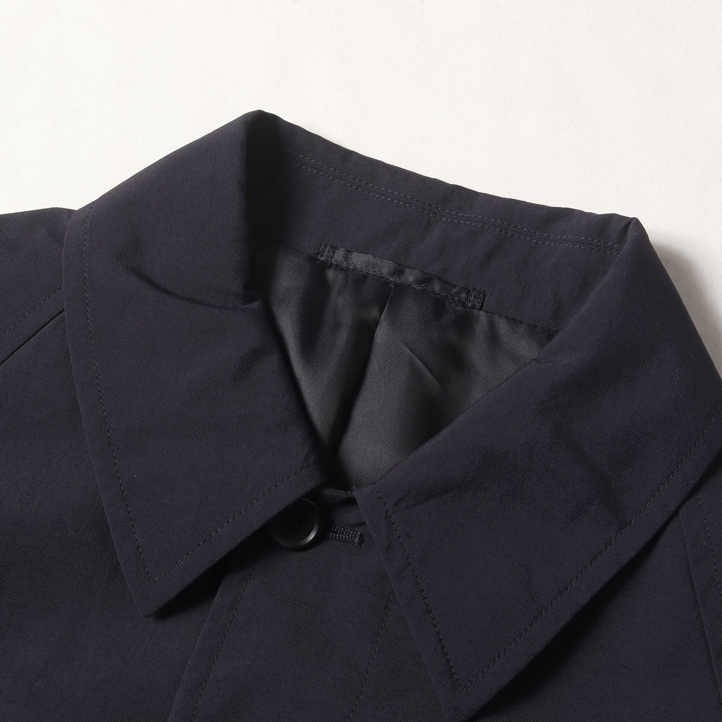 25SS ナイロンオックス ステンカラー コート (3225-179-3981) / green label relaxing