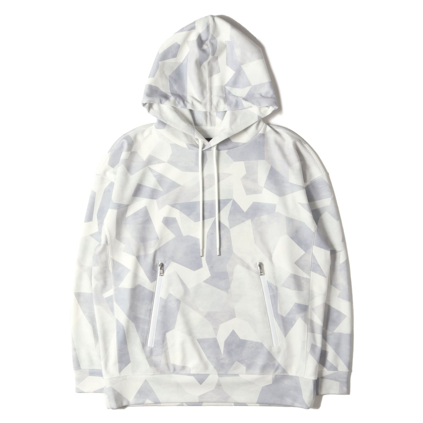 24SS ジオメトリック ジャージー パーカー (MVS VOLTEX PONT CAMO RELAX PULLOVER ZIP POCKET PARKA B479 PER036)