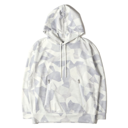 24SS ジオメトリック ジャージー パーカー (MVS VOLTEX PONT CAMO RELAX PULLOVER ZIP POCKET PARKA B479 PER036)