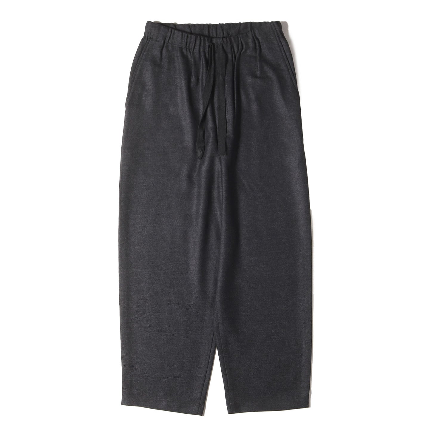 24AW コクーンフィット ウール ワイド イージー スラックス パンツ (2/32 WOOL SOFT FLANNEL COCOON WIDE EASY PANTS M24D11PT01C)