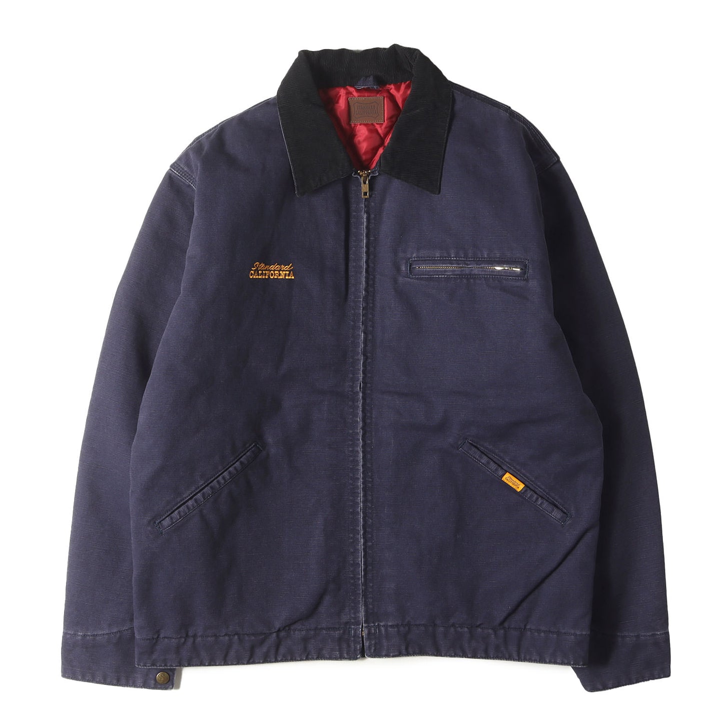 24AW フェード ヴィンテージ加工 ロゴ 刺繍 ダック ジャケット (SD Duck Jacket)