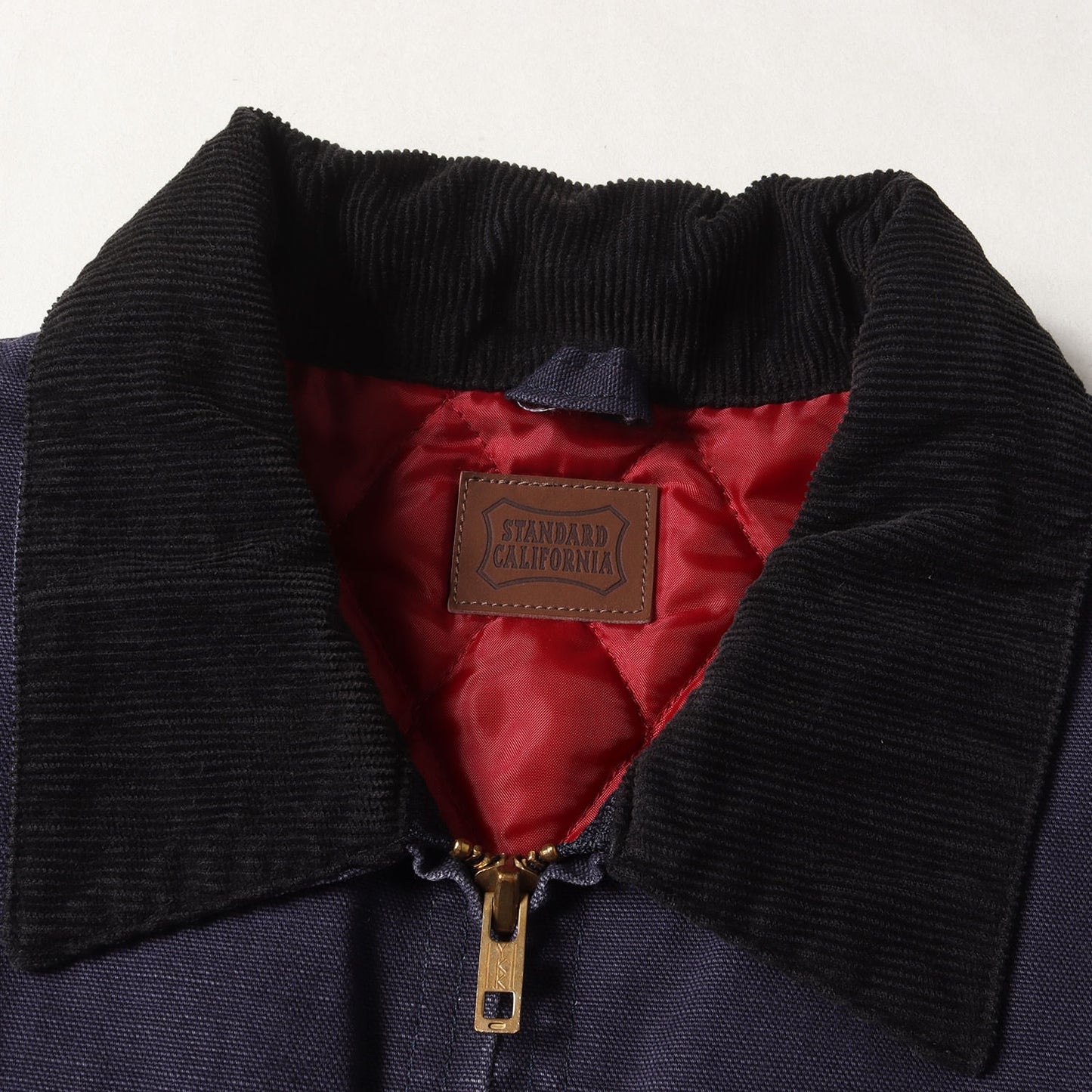24AW フェード ヴィンテージ加工 ロゴ 刺繍 ダック ジャケット (SD Duck Jacket)