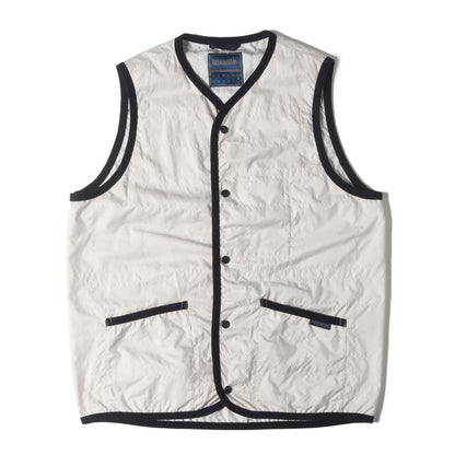 25SS レイヤリング ジレ ベスト (Unwadded Thornham) / MADE IN ENGLAND