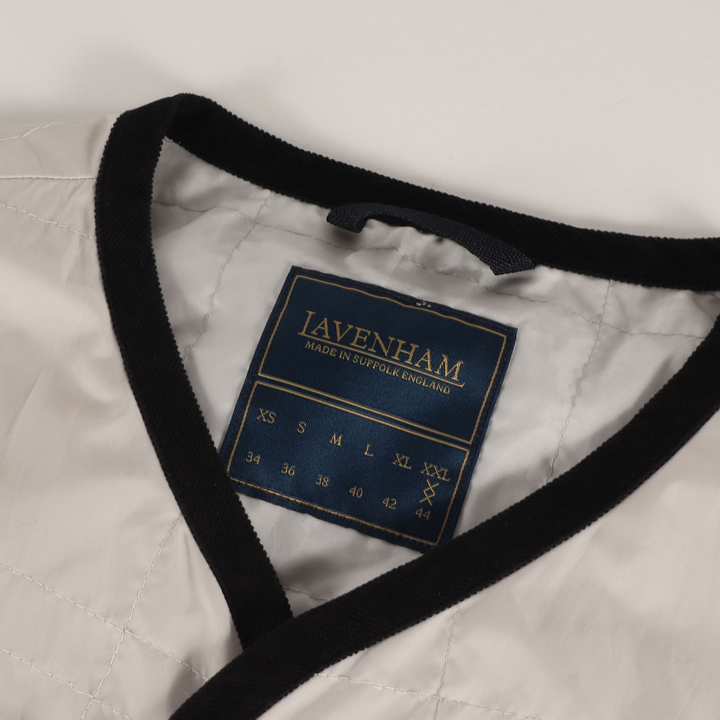 25SS レイヤリング ジレ ベスト (Unwadded Thornham) / MADE IN ENGLAND