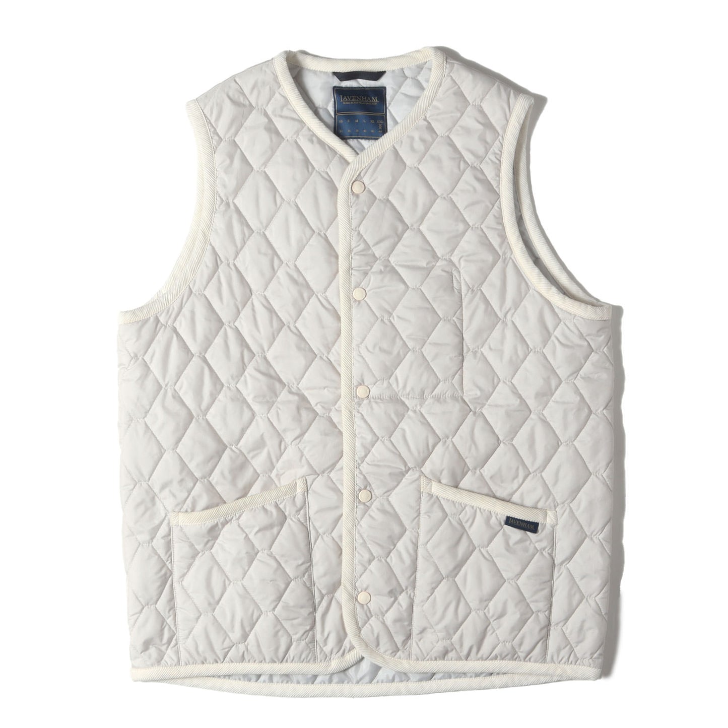 ハニカムキルト パテッド ベスト (Thornham Honeycomb Quilt) / MADE IN ENGLAND