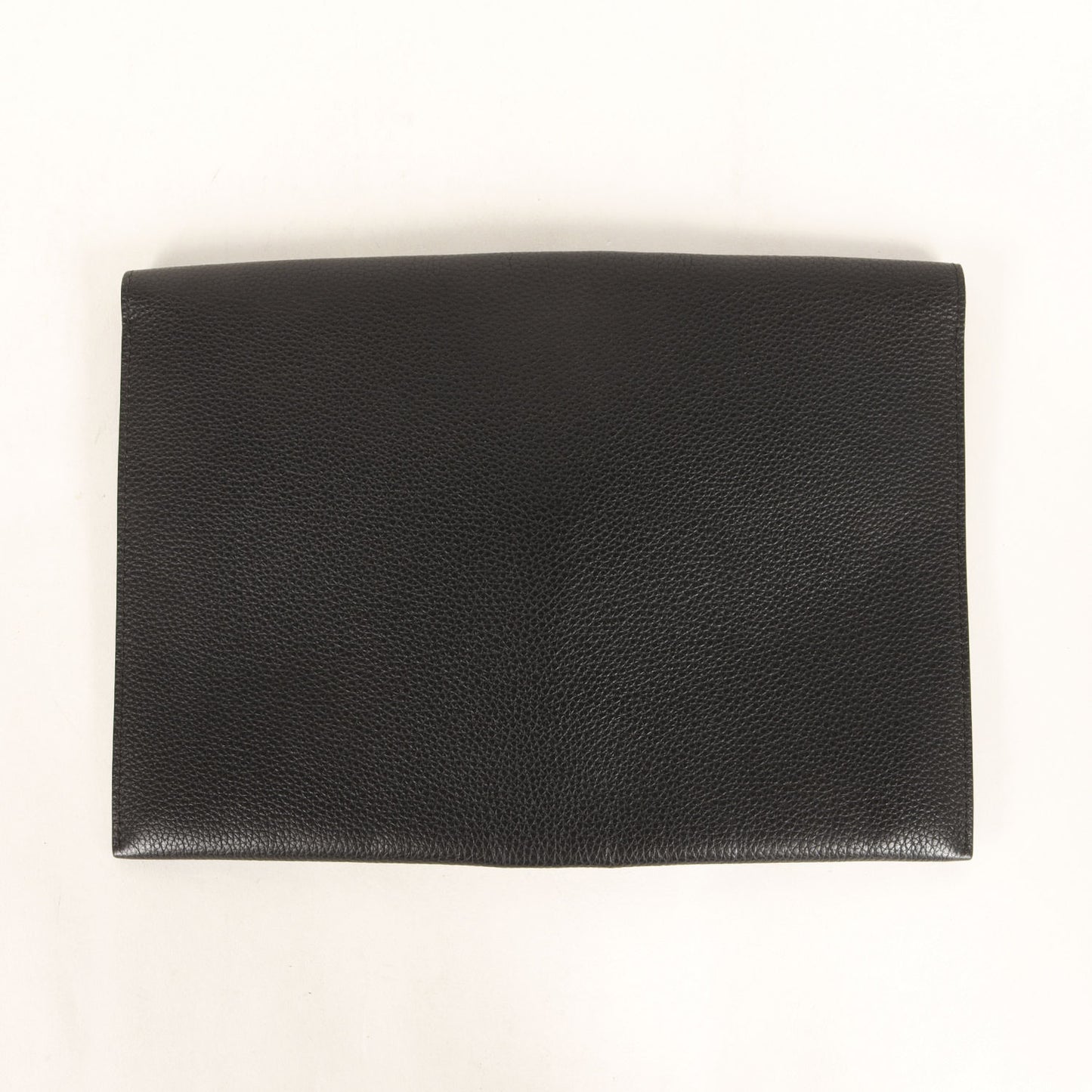 スカル 金具 レザー クラッチバッグ / MADE IN ITALY
