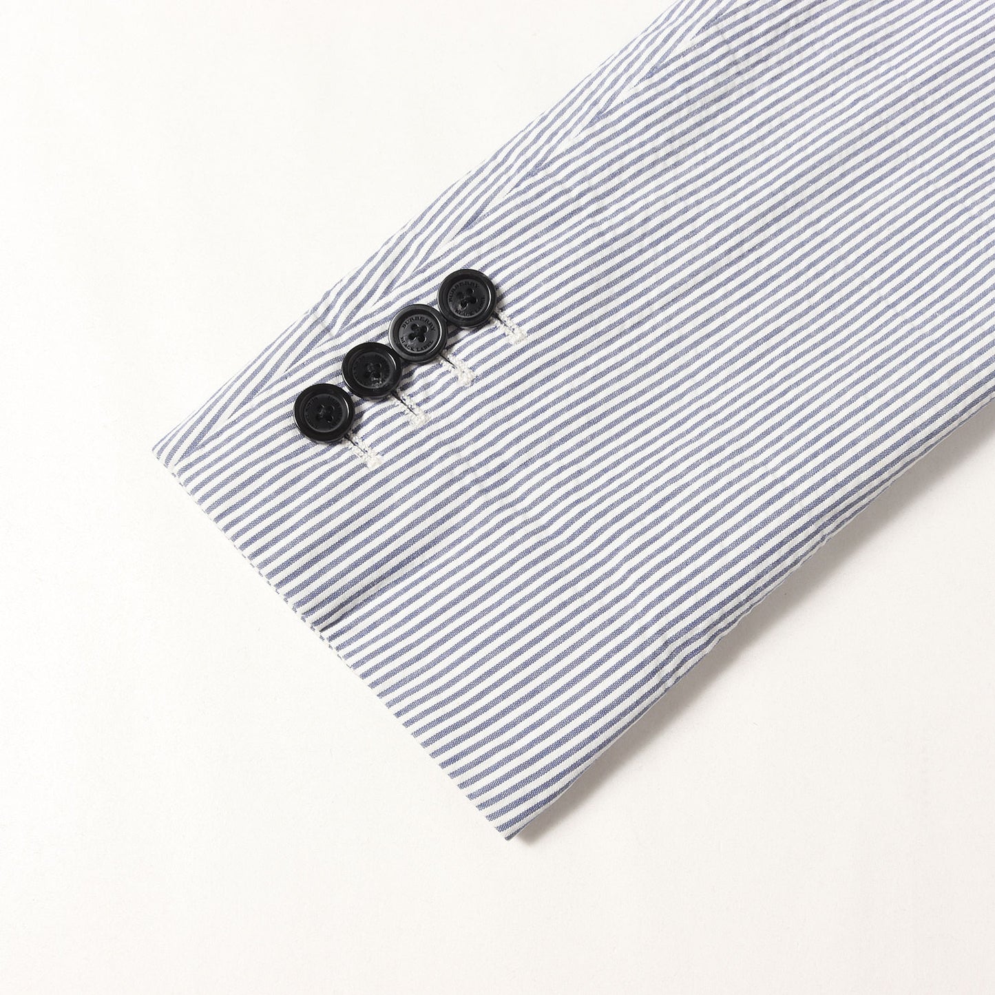 ストライプ シアサッカー 2B テーラード ジャケット