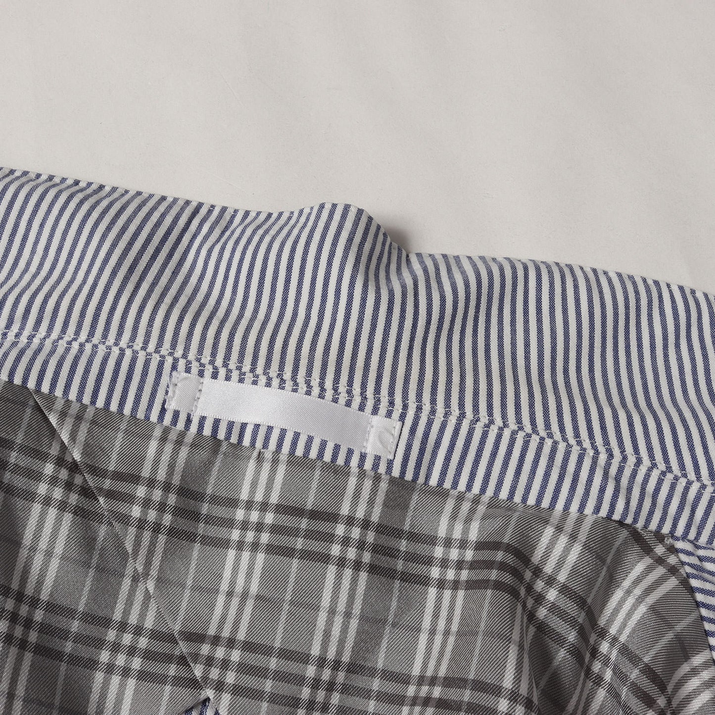 ストライプ シアサッカー 2B テーラード ジャケット