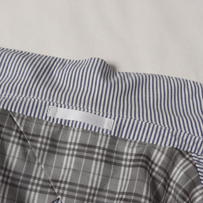 ストライプ シアサッカー 2B テーラード ジャケット