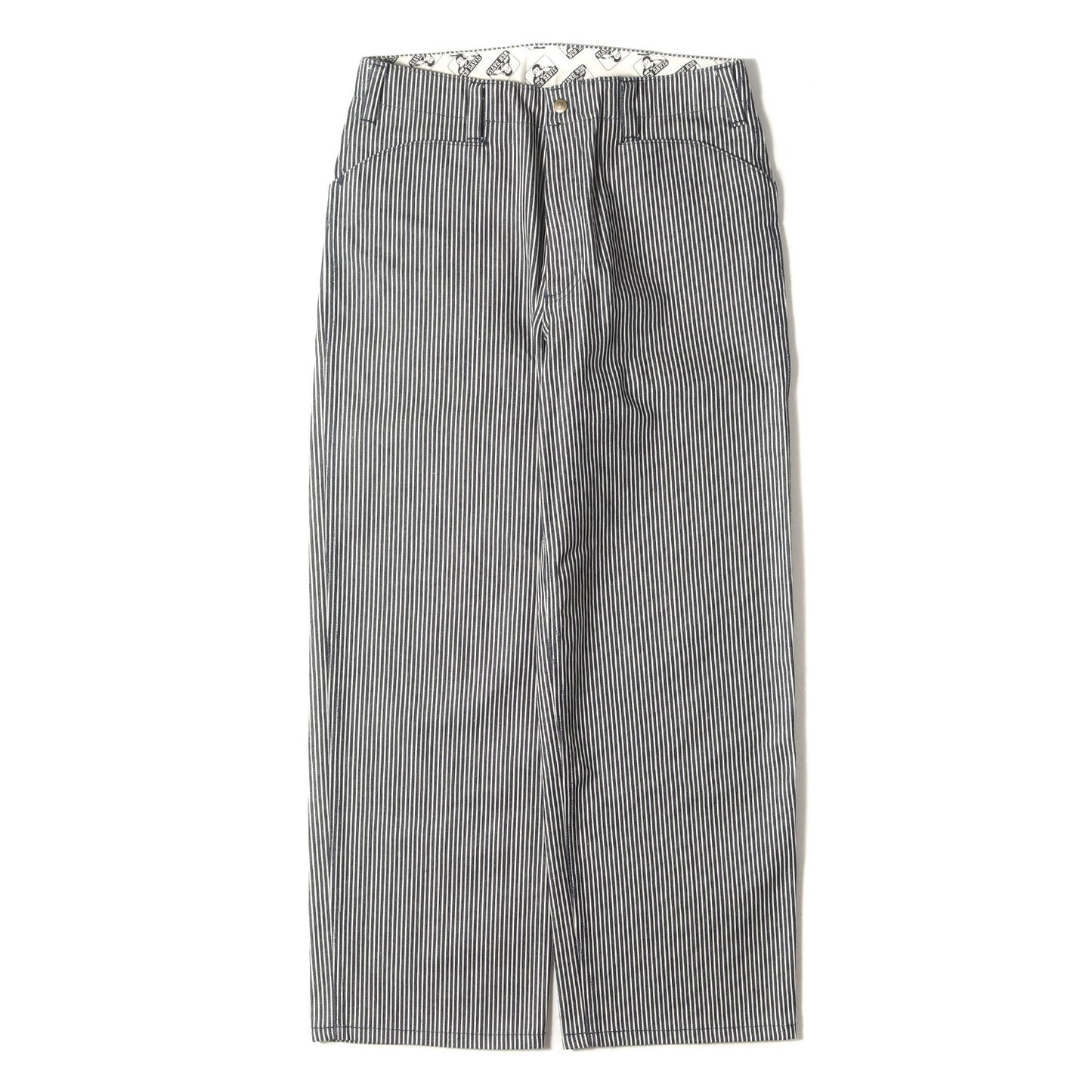 × JOURNAL STANDARD ヒッコリーストライプ デニム ワークパンツ