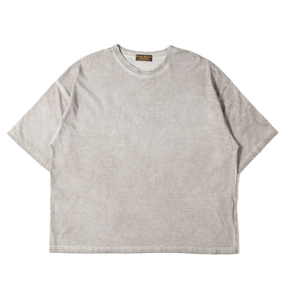 25SS コールドダイ ダメージネック Tシャツ (COLD DYE DAMAGE NECK T-SHIRT) / MADE IN JAPAN