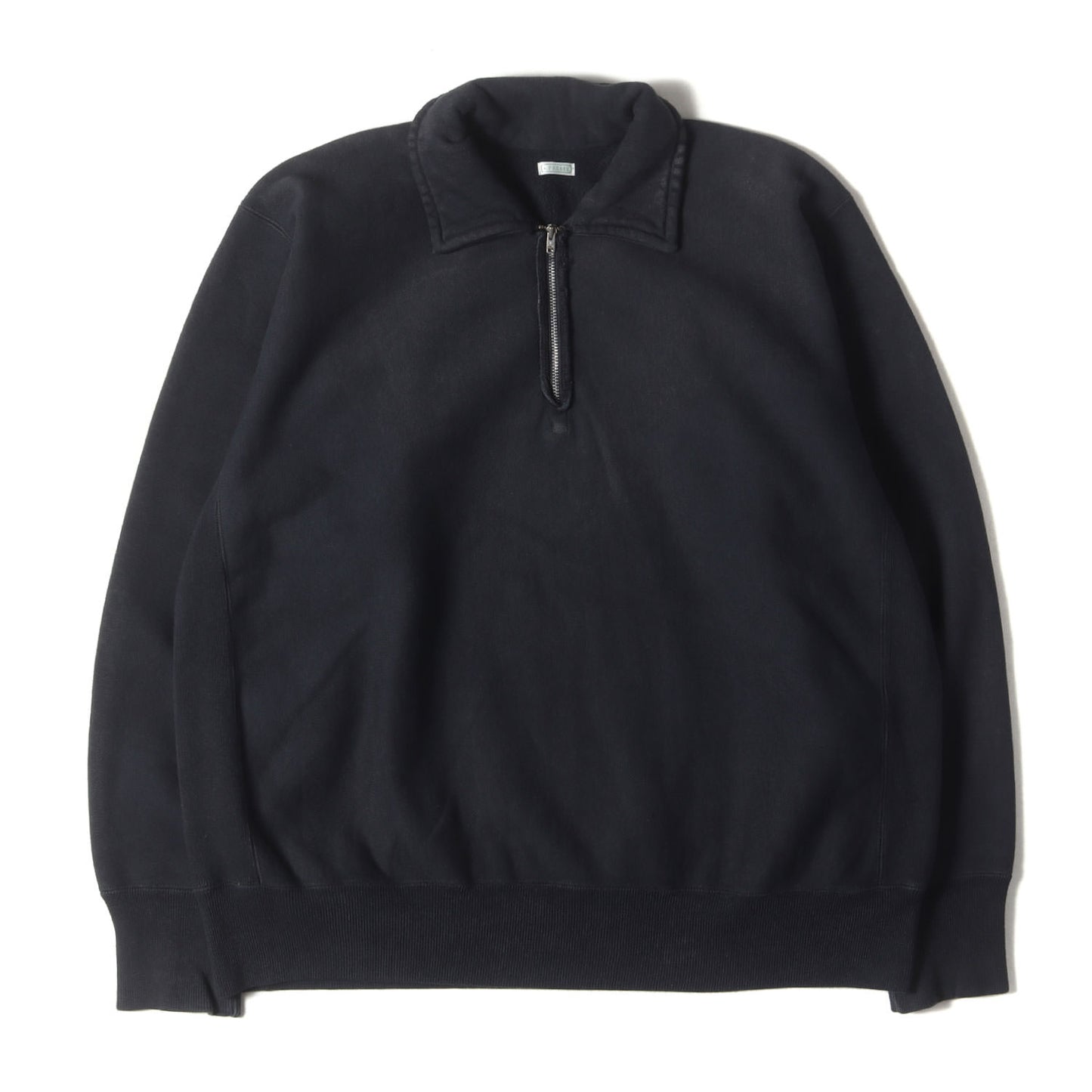 24AW ヴィンテージ加工 ハーフジップ スウェット トレーナー (Vintage Half Zip Sweat Shirt 24AAP-05-08K)