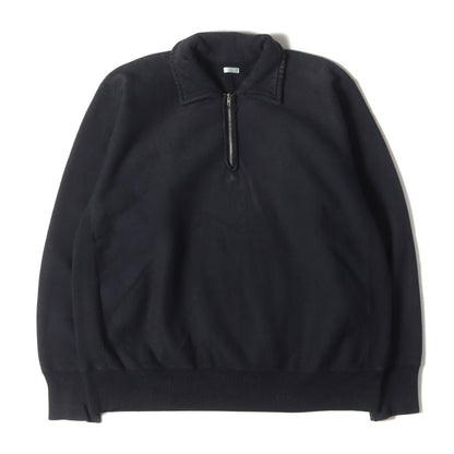24AW ヴィンテージ加工 ハーフジップ スウェット トレーナー (Vintage Half Zip Sweat Shirt 24AAP-05-08K)