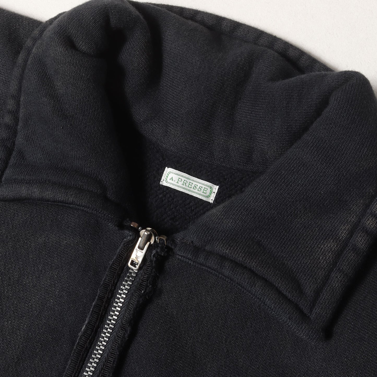 24AW ヴィンテージ加工 ハーフジップ スウェット トレーナー (Vintage Half Zip Sweat Shirt 24AAP-05-08K)