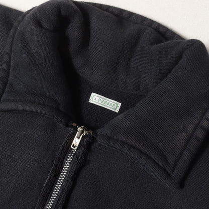 24AW ヴィンテージ加工 ハーフジップ スウェット トレーナー (Vintage Half Zip Sweat Shirt 24AAP-05-08K)