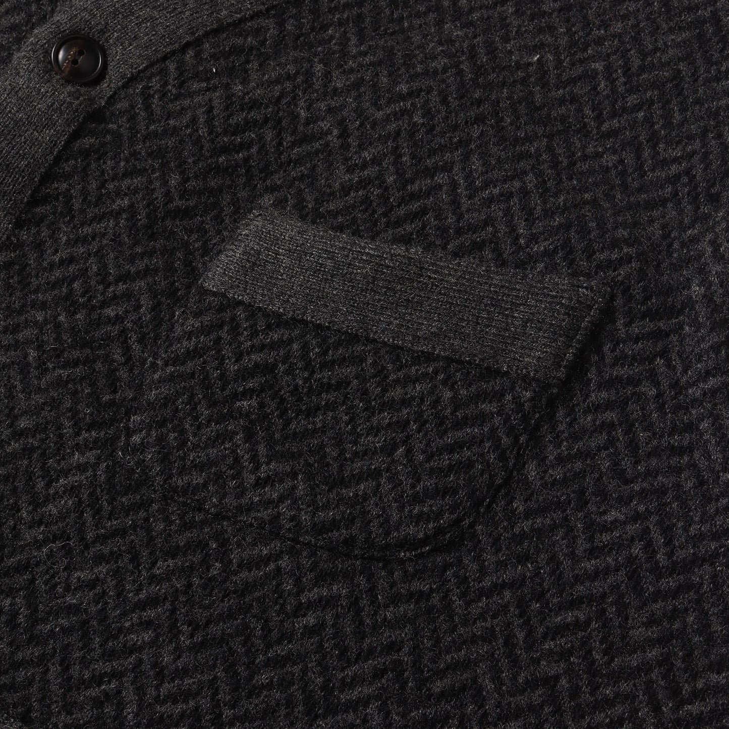 ヘリンボーン ジャガード ウール ニット ベスト (KR-RL-KA-3705)