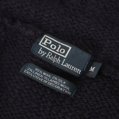 星条旗 ローゲージ リネンシルク混 ニット パーカー (MNBLSWEM3W00111)