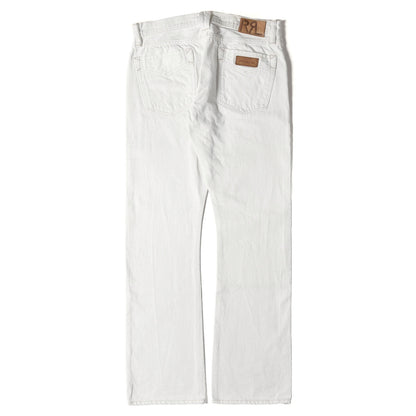 ストレート ホワイトデニム パンツ / MADE IN USA