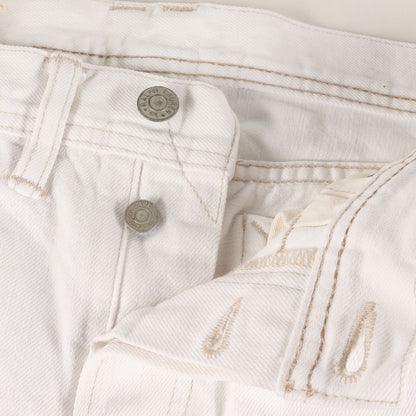 ストレート ホワイトデニム パンツ / MADE IN USA