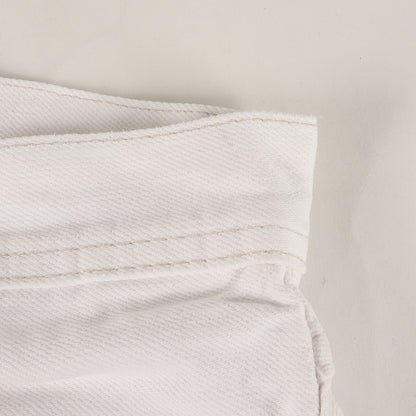 ストレート ホワイトデニム パンツ / MADE IN USA