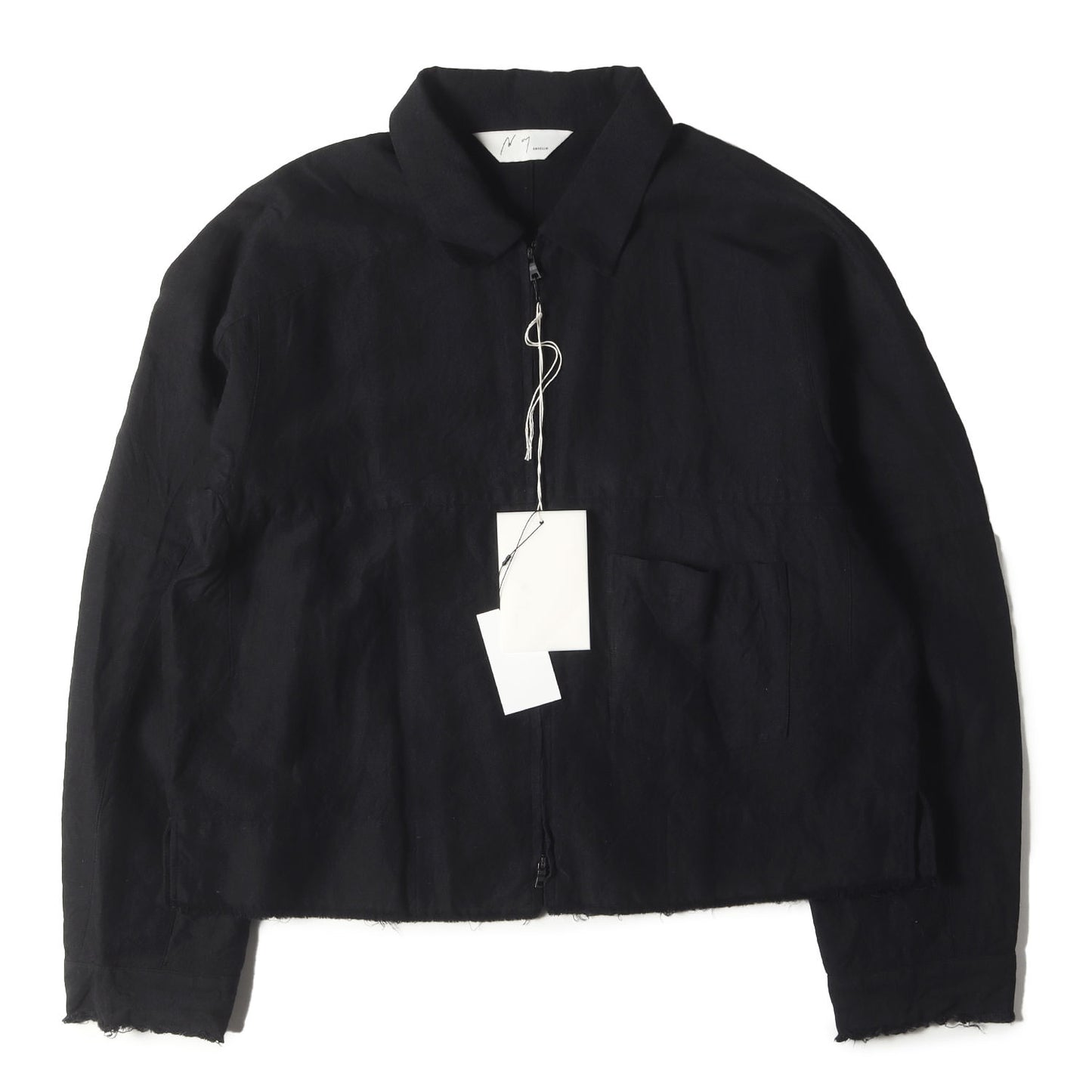 25SS ダブルジップ ウールリネン シャツ ジャケット (W/L SHORT ZIPUP SHIRT)