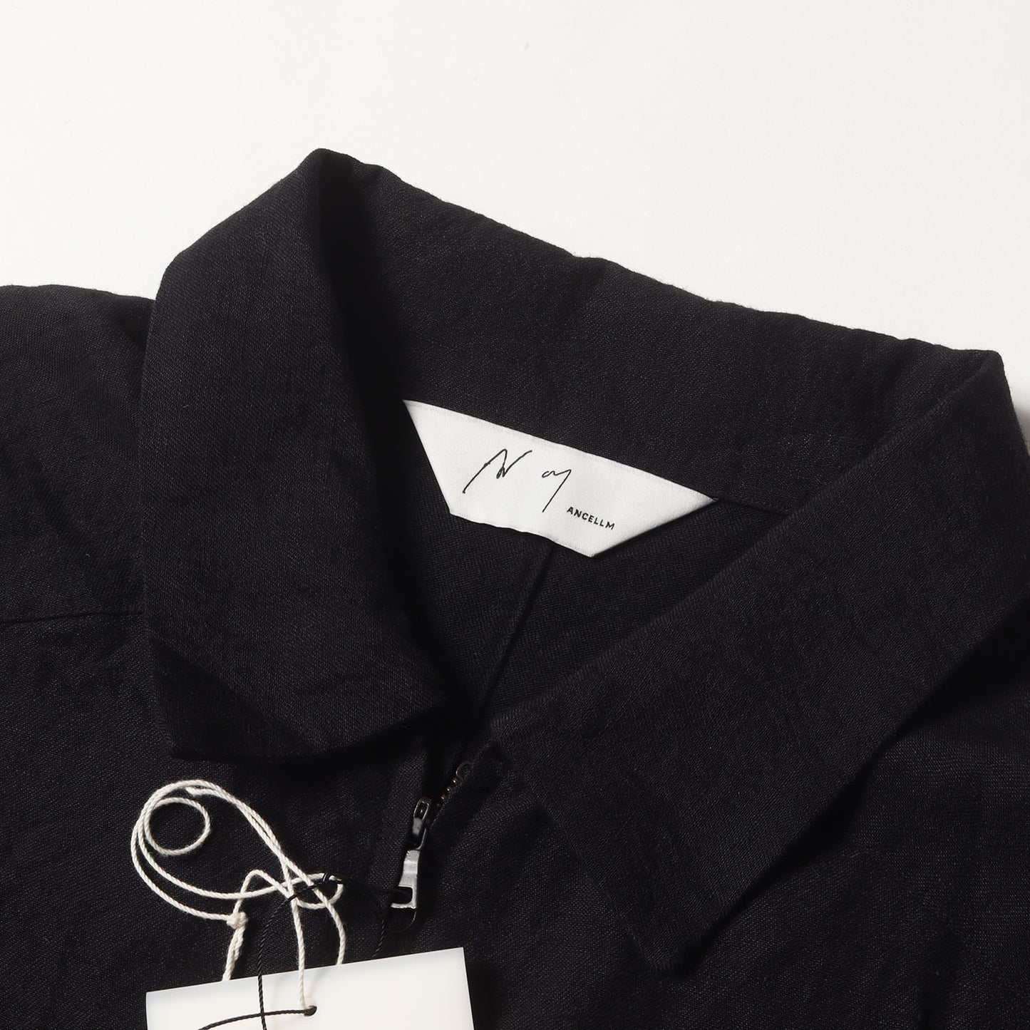 25SS ダブルジップ ウールリネン シャツ ジャケット (W/L SHORT ZIPUP SHIRT)