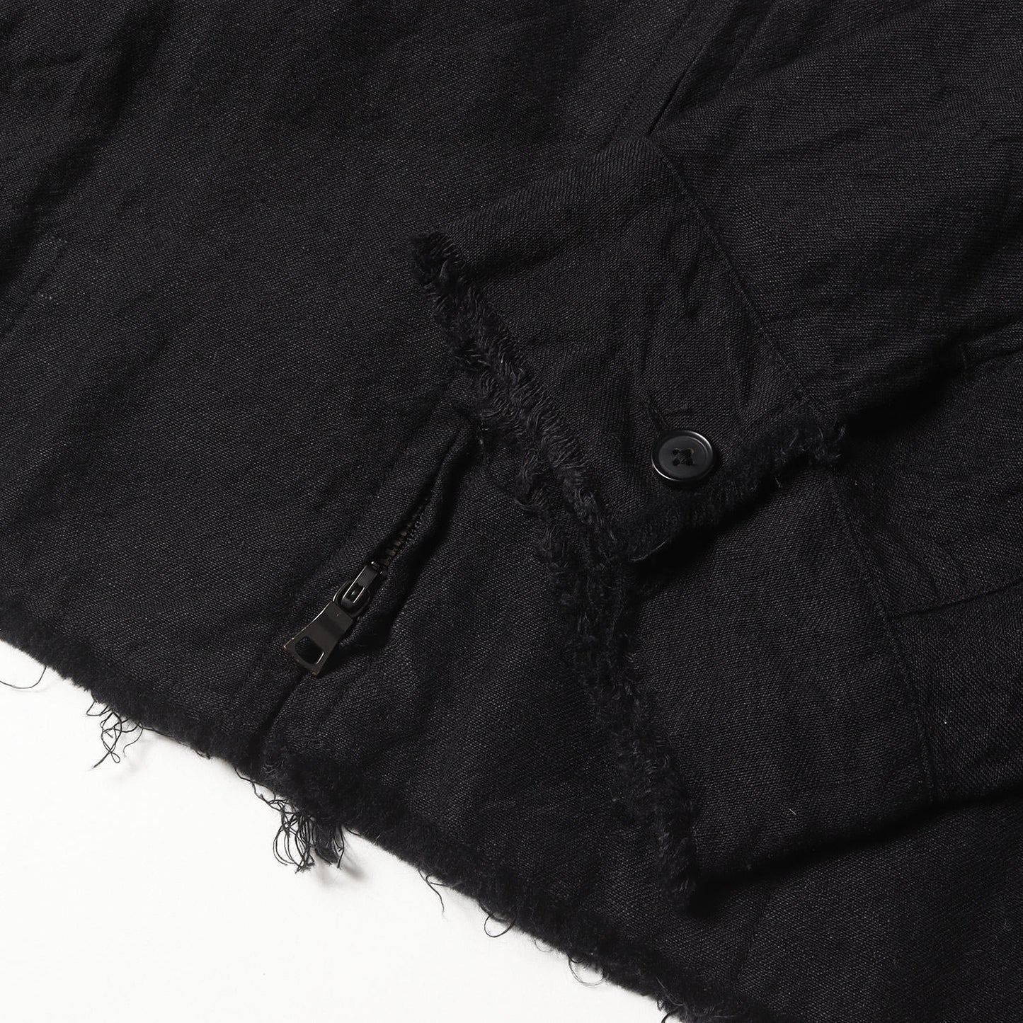 25SS ダブルジップ ウールリネン シャツ ジャケット (W/L SHORT ZIPUP SHIRT)