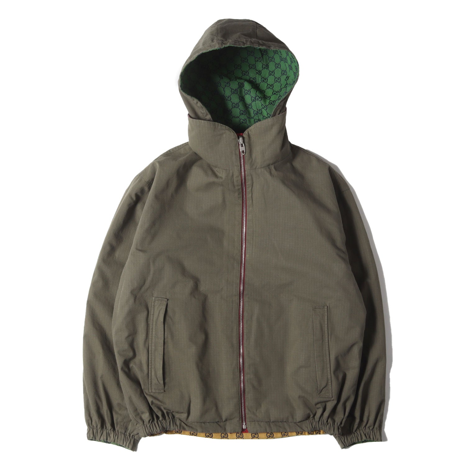 GUCCI GGマルチカラーキャンバスジップジャケット Gucci GGキャンバス