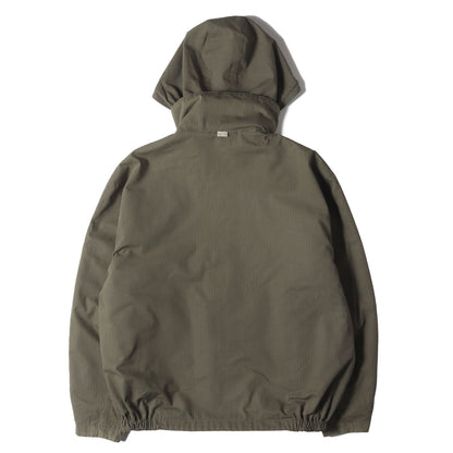 21SS マルチカラー GGジャガード キャンバス & リップストップ リバーシブル ジップ ブルゾン