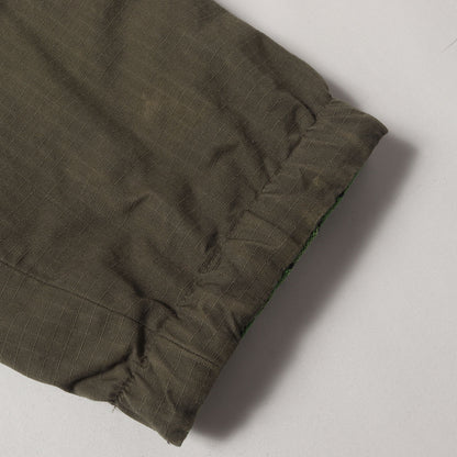 21SS マルチカラー GGジャガード キャンバス & リップストップ リバーシブル ジップ ブルゾン