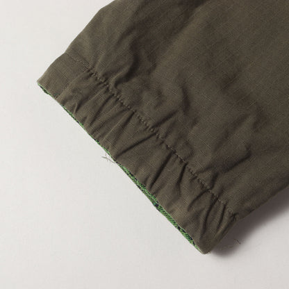 21SS マルチカラー GGジャガード キャンバス & リップストップ リバーシブル ジップ ブルゾン