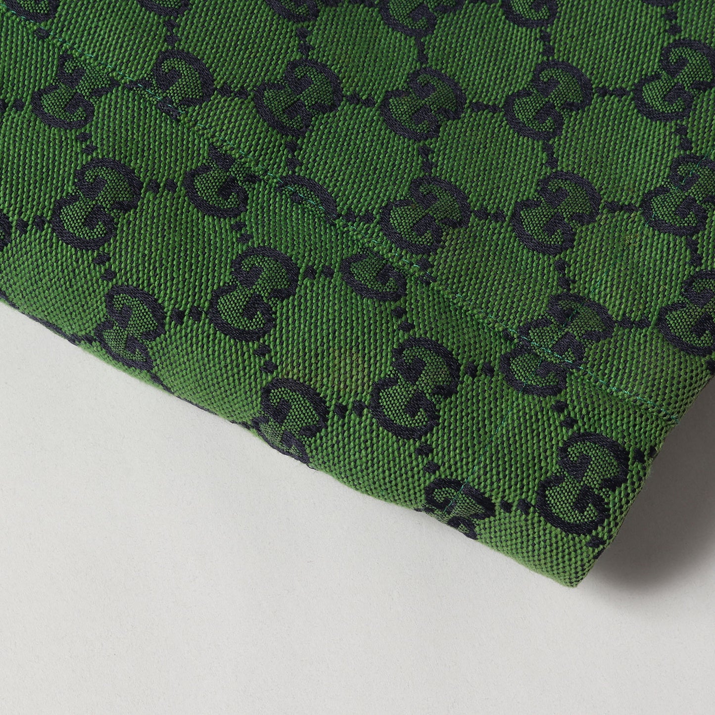 21SS マルチカラー GGジャガード キャンバス & リップストップ リバーシブル ジップ ブルゾン