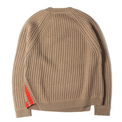 ラインデザイン リブ ニット セーター