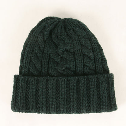 ポロベアー 刺繍 ケーブル ニット キャップ