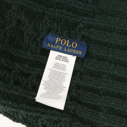 ポロベアー 刺繍 ケーブル ニット キャップ