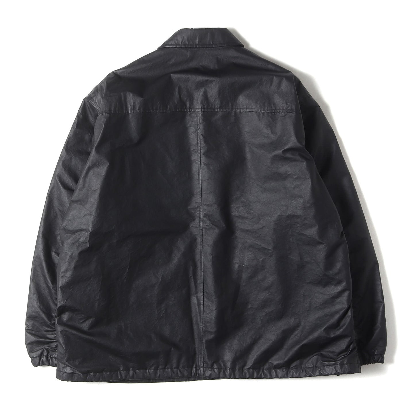 25SS ペーパーレザー コーチジャケット (B01-01016)