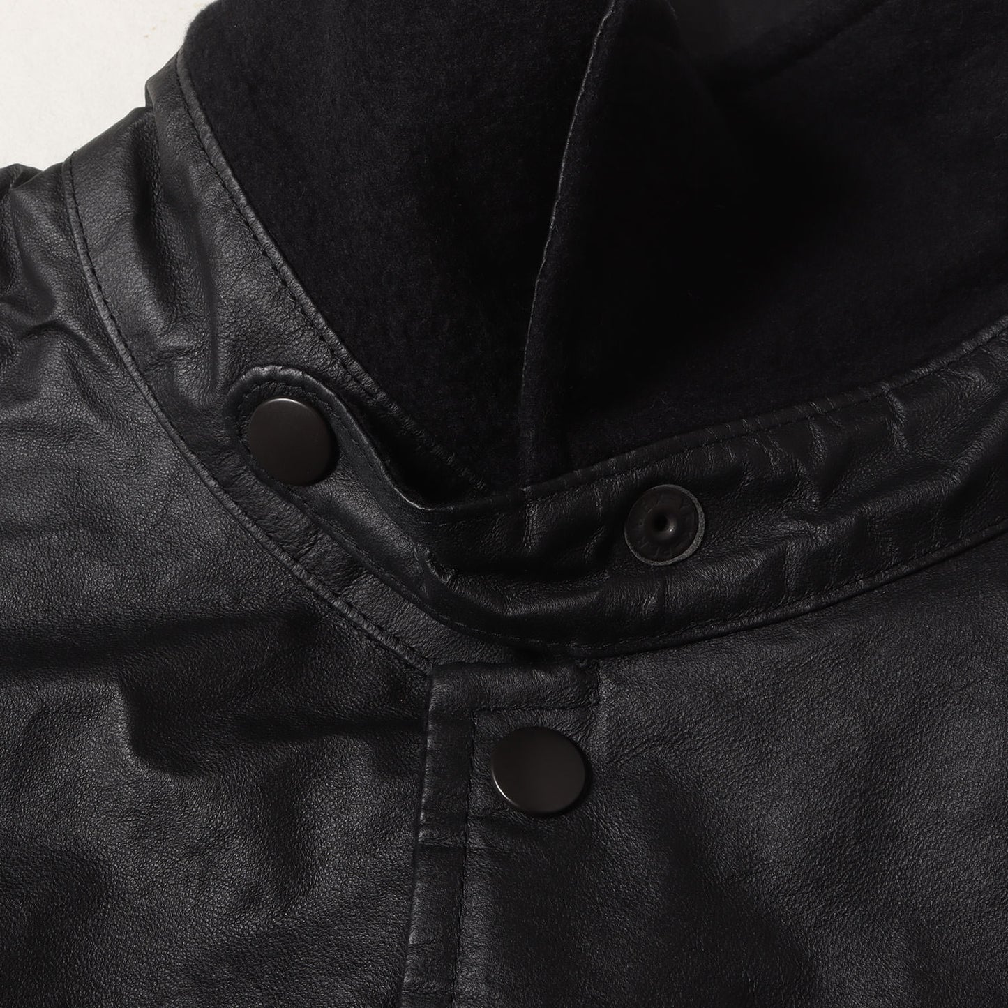 25SS ペーパーレザー コーチジャケット (B01-01016)